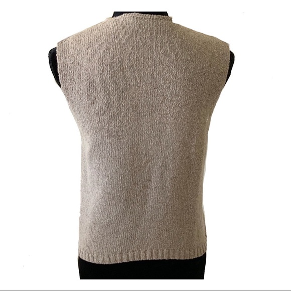 Vintage Button Up A Line Ann Klein Vest SZ M - Picture 5 of 8